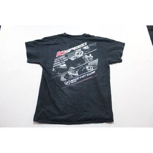 K1 Speed Racing Shirt Mens Large Black Good Indoor Karting Graphic Tee